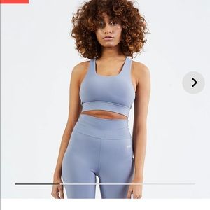 AYBL core bra, steel blue, size Small